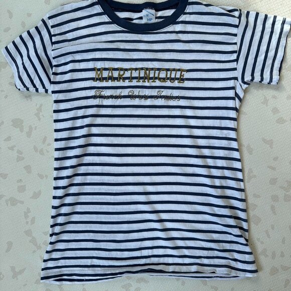 Vintage 90s Martinique Nautical T-Shirt - Picture 5 of 7
